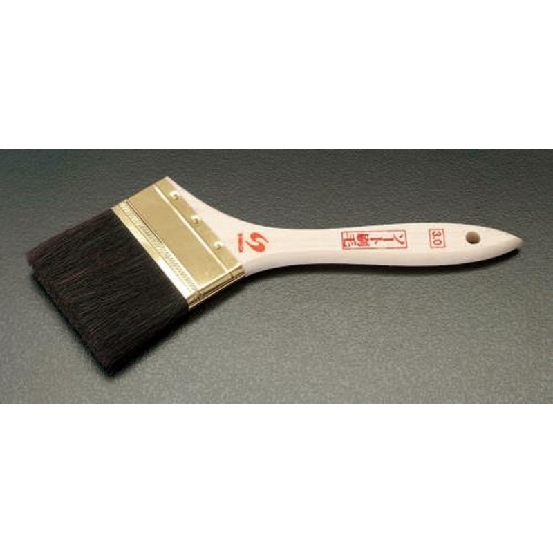 エスコ EA109MA-10 75mmソート刷毛 1個（ご注文単位1個）【直送品】