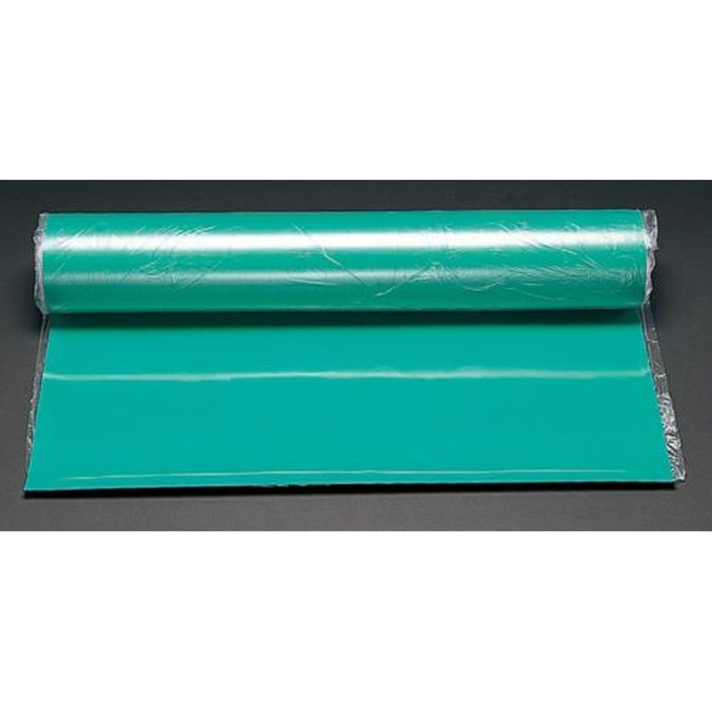 エスコ EA997RB-205G 1.0x5.0m/2.0mmゴムシート(グリーン) 1個（ご注文単位1個）【直送品】