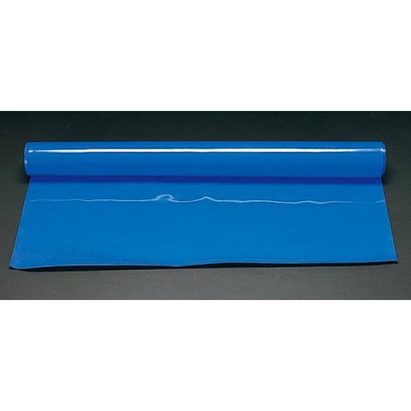 エスコ EA997RB-405B 1.0x5.0m/4.0mmゴムシート(ブルー) 1個（ご注文単位1個）【直送品】