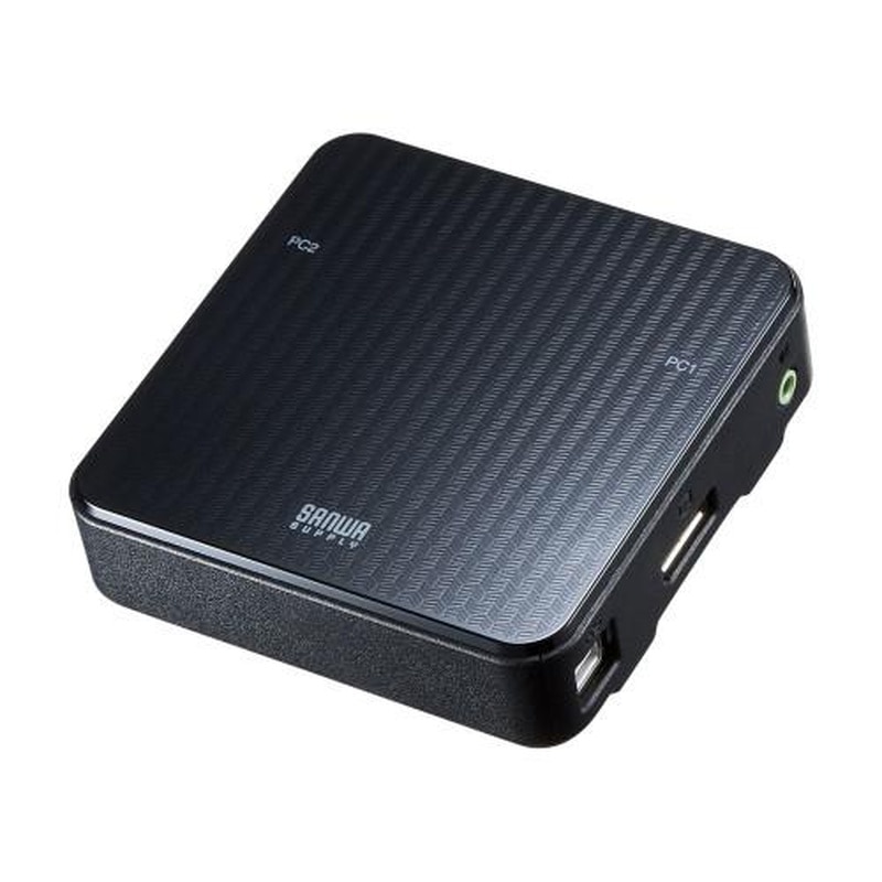 エスコ EA764AE-77 パソコン自動切替器(DisplayPort/手元スイッチ付) 1個(ご注文単位1個)【直送品】