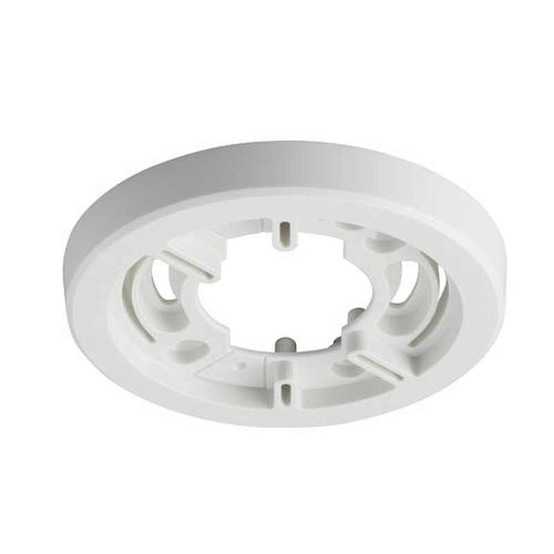 エスコ EA947HB-255 防犯カメラ・感知器兼用台座(モール用/白) 1個(ご注文単位1個)【直送品】