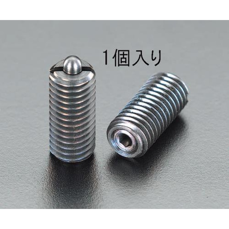 エスコ EA948DA-65 M8重荷重スプリングプランジャー 1個（ご注文単位1個）【直送品】