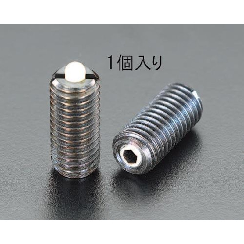 エスコ EA948DA-75 M10軽荷重スプリングプランジャー 1個（ご注文単位1個）【直送品】