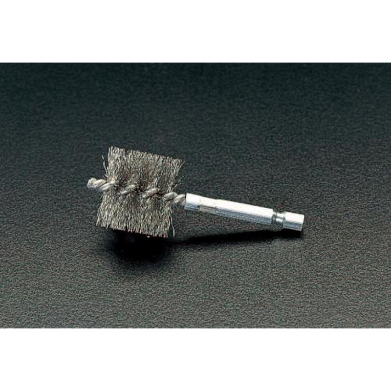 エスコ EA109AD-4 1/2”(12.70mm)軸付パイプ内面ブラシ 1個(ご注文単位1個)【直送品】