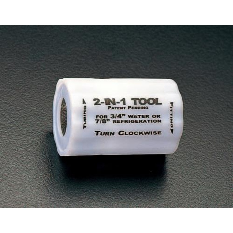 エスコ EA109AE-5 1/2”内外両用パイプブラシ 1個(ご注文単位1個)【直送品】