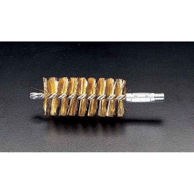 エスコ EA109CC-45 45mmコンデンサーブラシ(真鍮製) 1個（ご注文単位1個）【直送品】