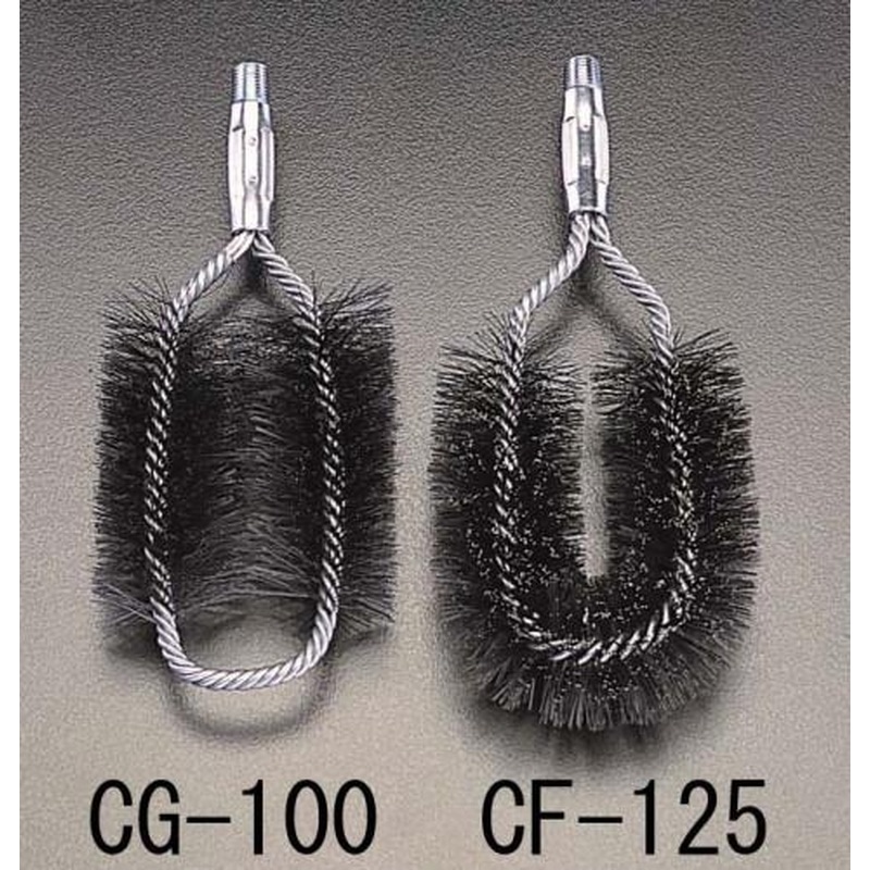 エスコ EA109CF-125 50x117mmボイラーブラシ(焼入ワイヤー製) 1個（ご注文単位1個）【直送品】
