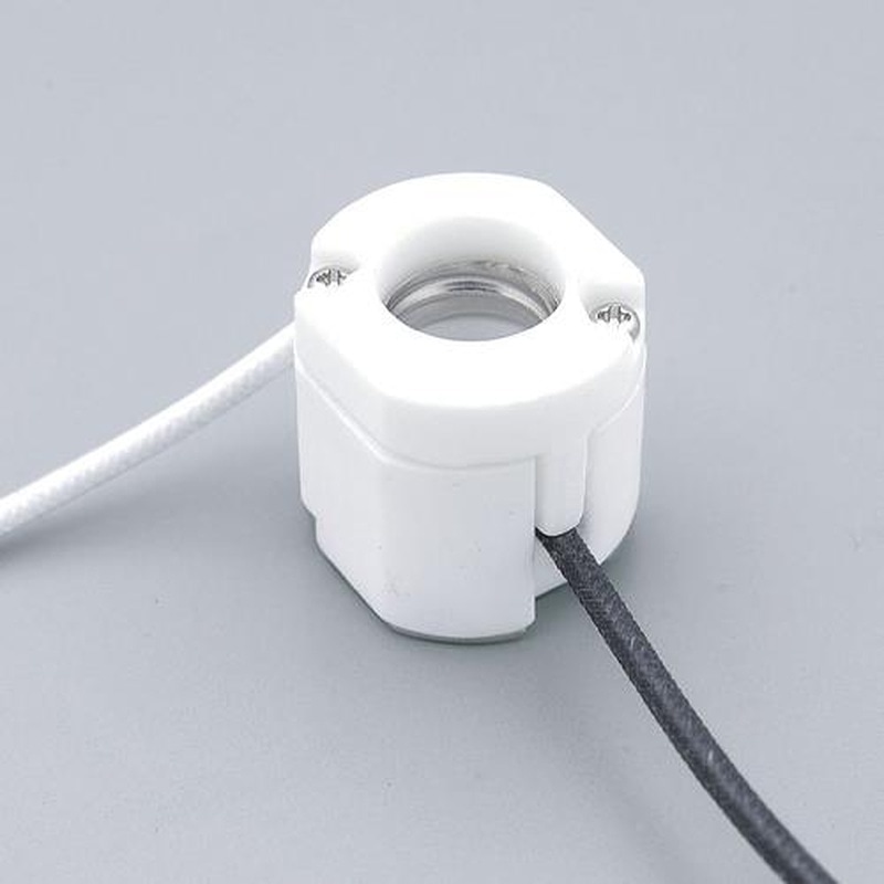 エスコ EA940C-62 E11口金ハロゲンランプソケット(耐熱/取付金具なし) 1個(ご注文単位1個)【直送品】