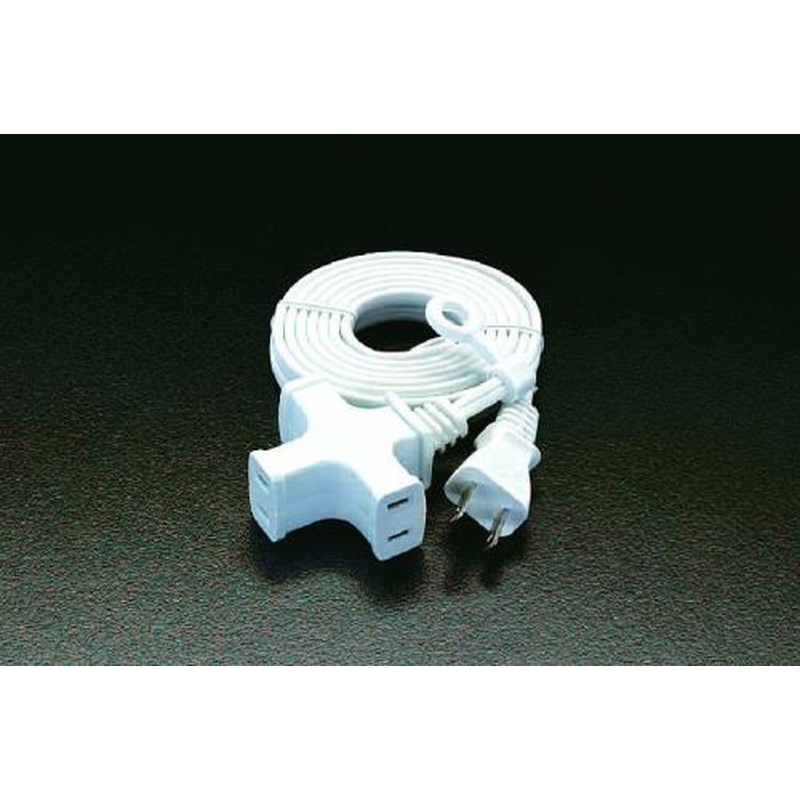 エスコ EA815GE-5 AC125V/15A/5m延長コード 1個（ご注文単位1個）【直送品】