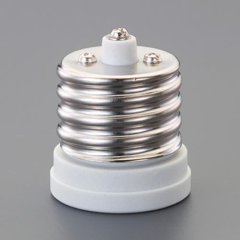 >エスコ EA758XZ-36 E39→E26電球用口金変換アダプター 1個（ご注文単位1個）【直送品】