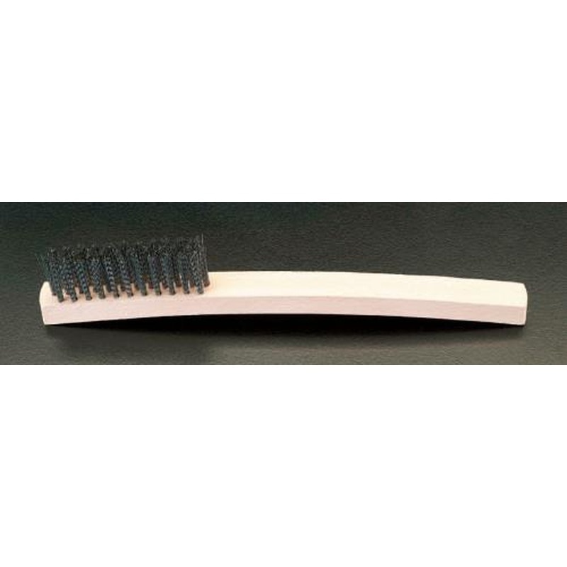 エスコ EA109B-41 265mmワイヤーブラシ(波線・3列) 1個（ご注文単位1個）【直送品】