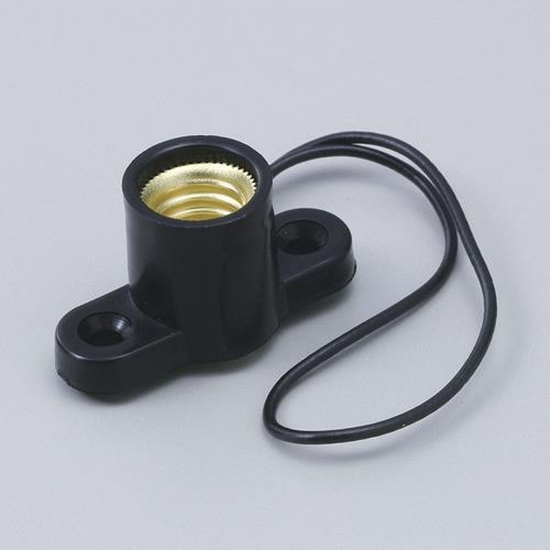 エスコ EA940C-162 AC/DC45VE10電球用台付ベース(小/2個) 1個(ご注文単位1個)【直送品】