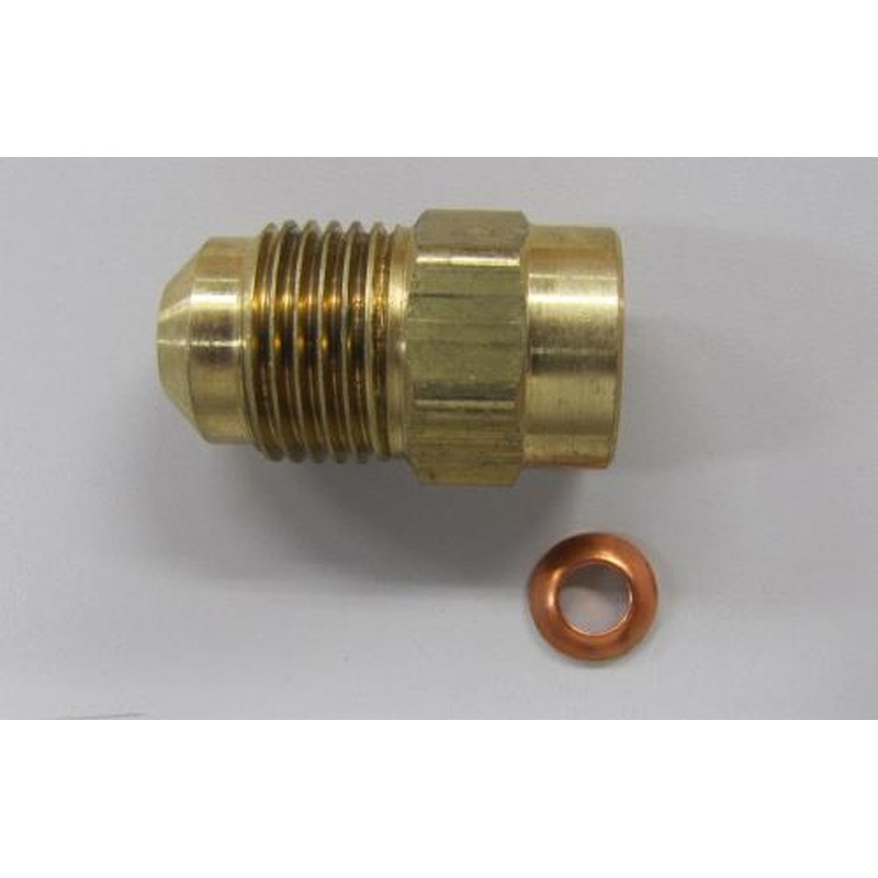 エスコ EA443D-43 F1/2”xF3/8”フレアーアダプター(雌/雄) 1個（ご注文単位1個）【直送品】