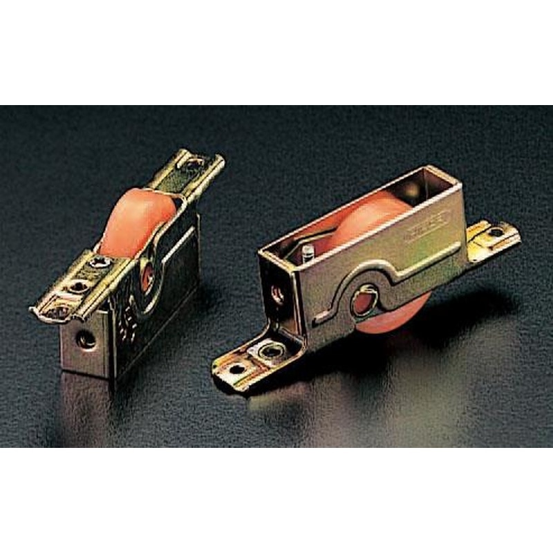 エスコ EA986RF-12 戸車(平型・調整型/2個) 1個（ご注文単位1個）【直送品】