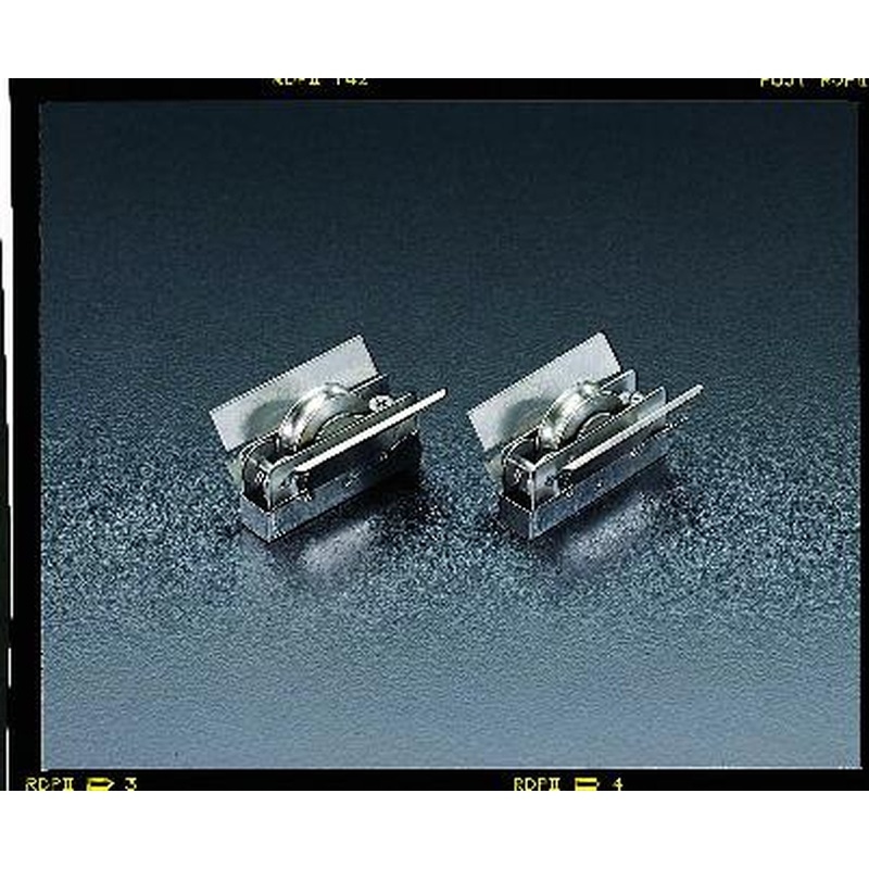 エスコ EA986RJ-11 14-22mm戸車(サッシ用・ステンレス車・ステンレス枠/2個) 1個（ご注文単位1個）【直送品】