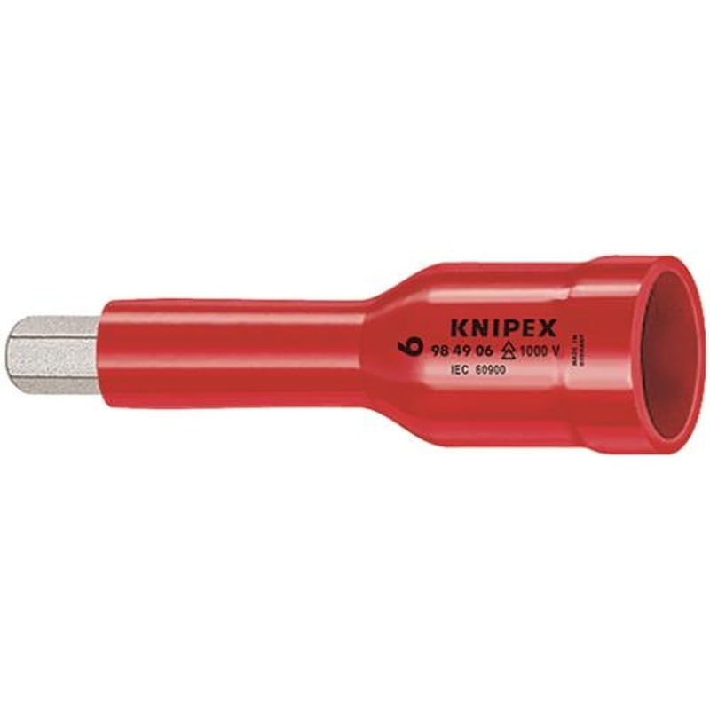 エスコ EA640LG-6 1/2”DRx6mm［INHEX]絶縁ビットソケット 1個（ご注文単位1個）【直送品】