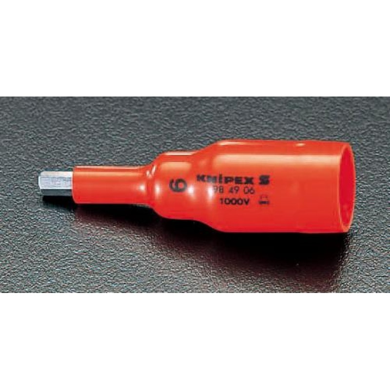 エスコ EA640LG-8 1/2”DRx8mm［INHEX]絶縁ビットソケット 1個（ご注文単位1個）【直送品】