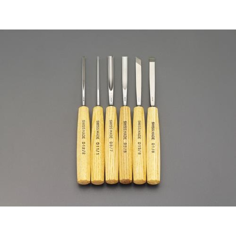 エスコ EA588GA-6 6本組彫刻のみ 1個（ご注文単位1個）【直送品】