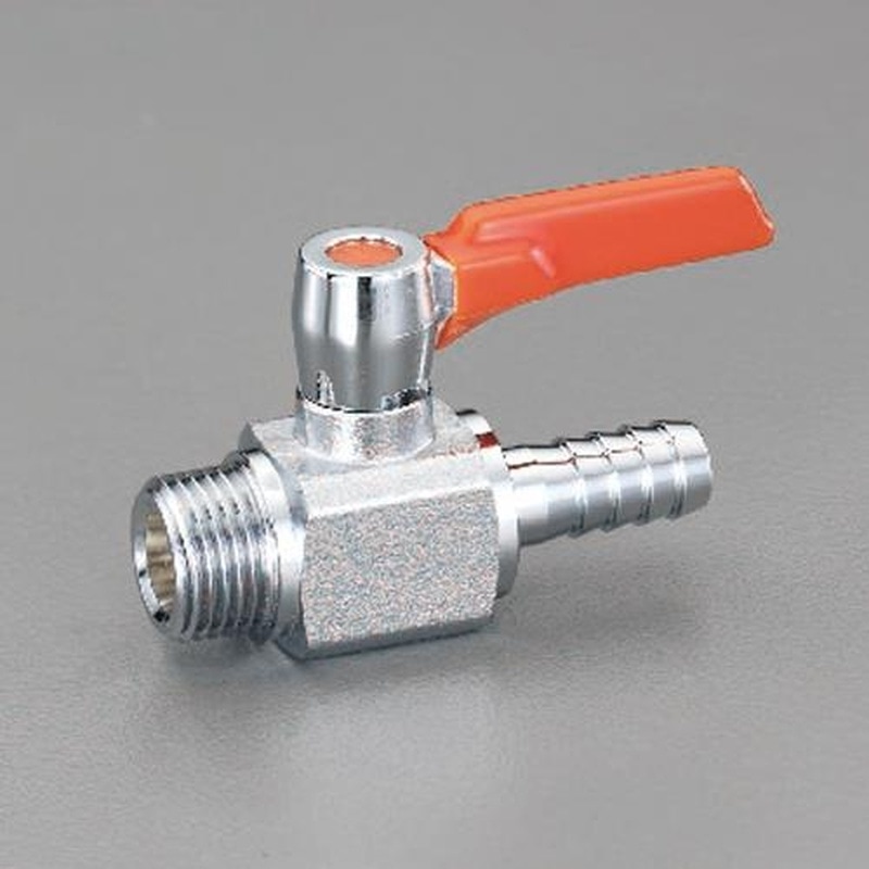 エスコ EA425BJ-416 R1/2”x16.0mmボールバルブ(ステム式・ミニチュア) 1個(ご注文単位1個)【直送品】