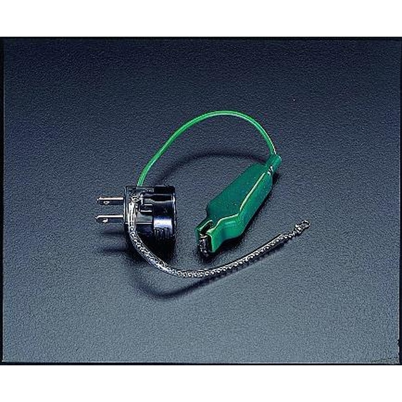 エスコ EA940BA-1 AC125V/15Aプラグ変換アダプター(アース付) 1個（ご注文単位1個）【直送品】