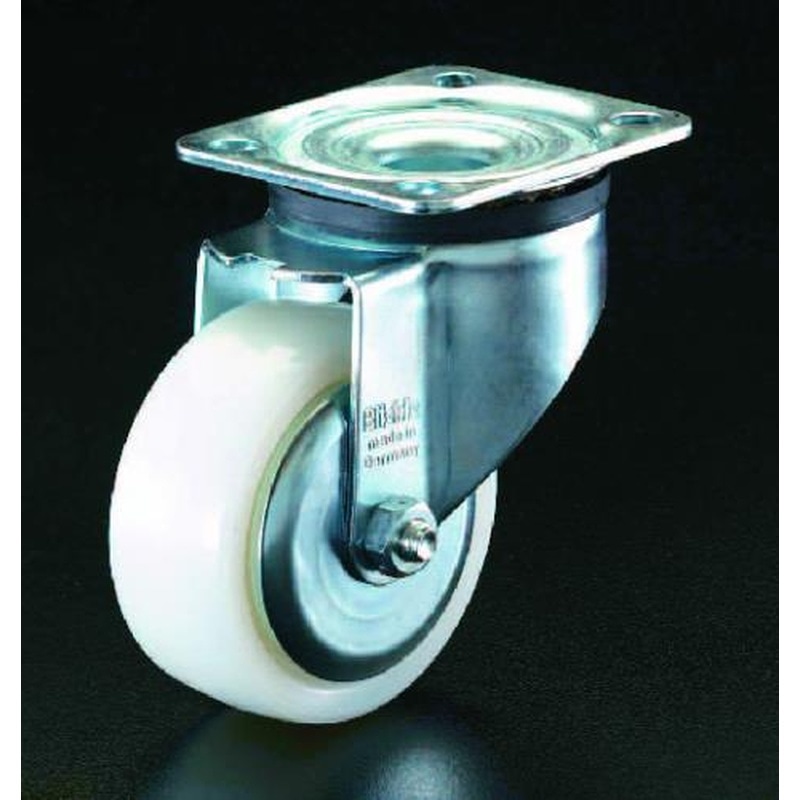 エスコ EA986HS-100 100mmキャスター(自在金具・ホイールカバー付) 1個（ご注文単位1個）【直送品】