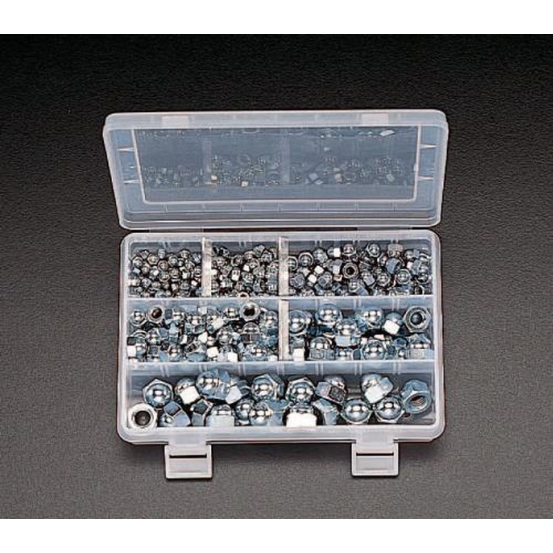 エスコ EA949SH M4-M12袋ナットセット(ユニクロ製) 1個（ご注文単位1個）【直送品】