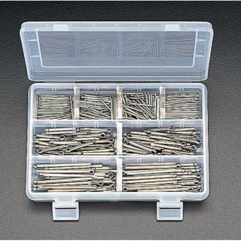 エスコ EA949WM 1.6-4.5mm割ピンセット(ステンレス製) 1個(ご注文単位1個)【直送品】