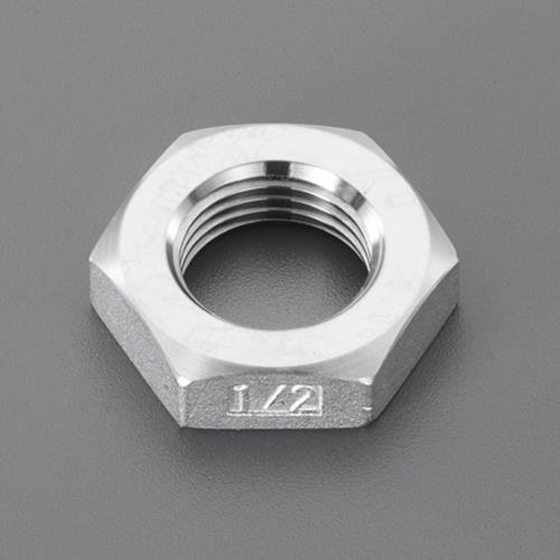 エスコ EA141AD-238 R1”ロックナット(ステンレス製) 1個(ご注文単位1個)【直送品】