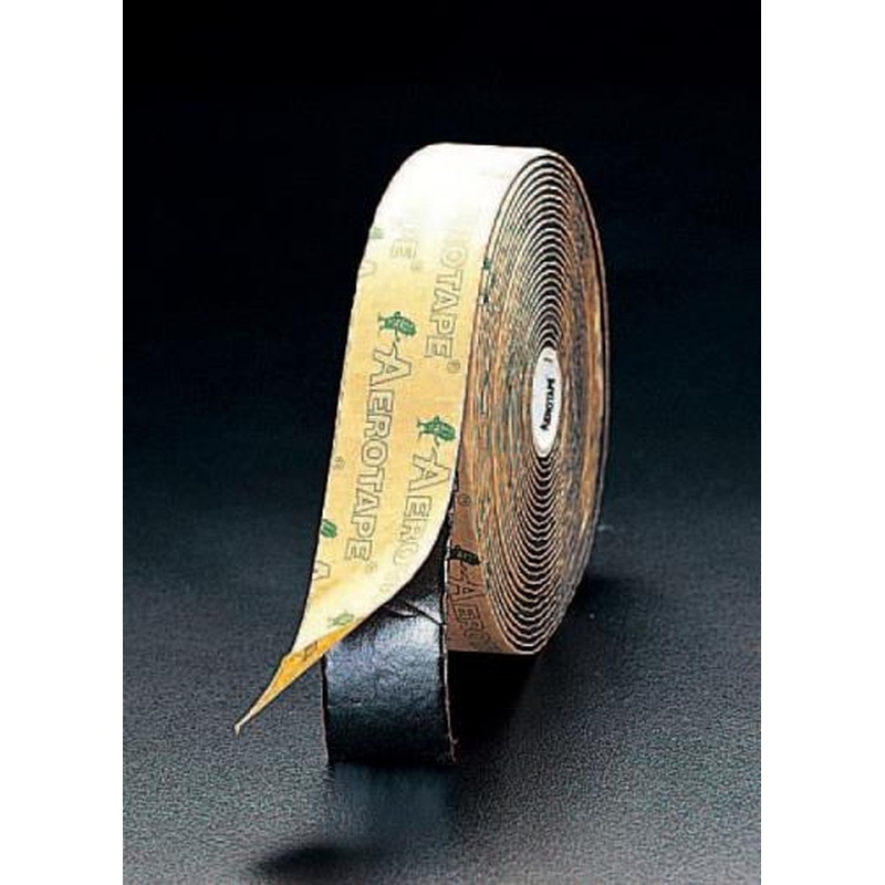 エスコ EA997NC-75 75mmx10m/3mm厚断熱粘着テープ(エアロテープ) 1個(ご注文単位1個)【直送品】