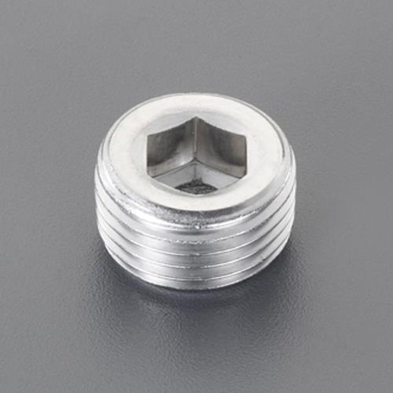 エスコ EA141AD-254 R1/2”沈みプラグ(ステンレス製) 1個(ご注文単位1個)【直送品】