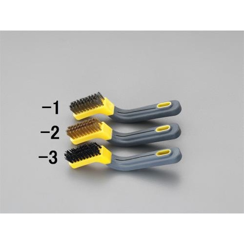 エスコ EA109ED-1 57x22mm/180mmブラシ(ステンレス製/3行) 1個（ご注文単位1個）【直送品】