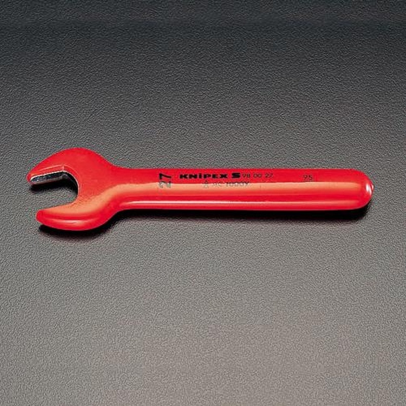 エスコ EA640LA-27 27mm片口スパナ(絶縁) 1個（ご注文単位1個）【直送品】