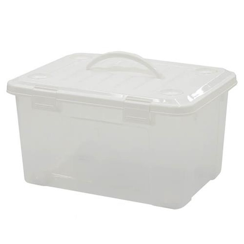 エスコ EA506MF-3BA 500x360x290mm/35L収納ケース(8個) 1個(ご注文単位1個)【直送品】