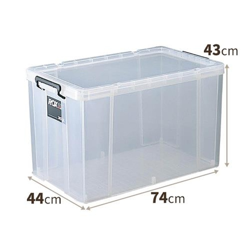 エスコ EA506MB-18BA 440x740x430mm/100L収納ケース(2個) 1個(ご注文単位1個)【直送品】