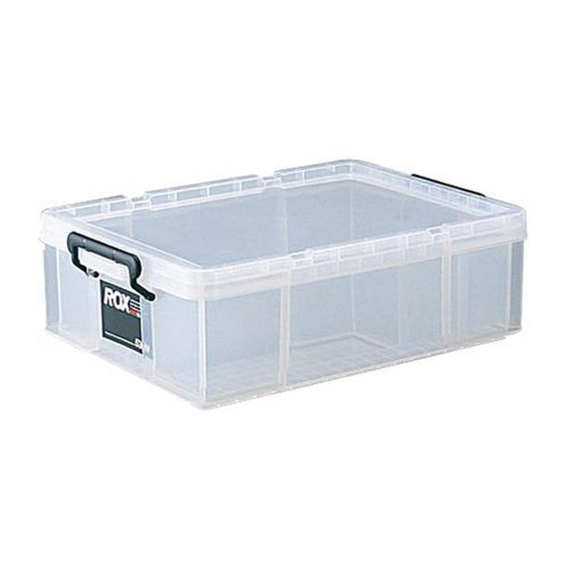 エスコ EA506MB-7BA 390x530x165mm/22Lバックル付収納ケース(8個) 1個(ご注文単位1個)【直送品】