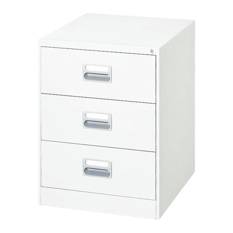 エスコ EA954DC-27 561x620x740mm/3段キャビネット 1個（ご注文単位1個）【直送品】