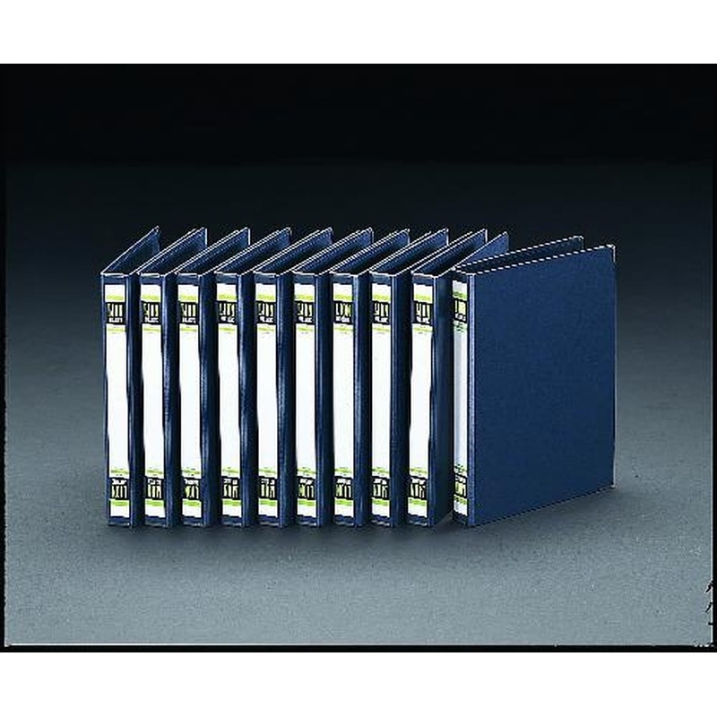エスコ EA762CF-13 A4/S型スプリングファイル(10冊) 1個（ご注文単位1個）【直送品】