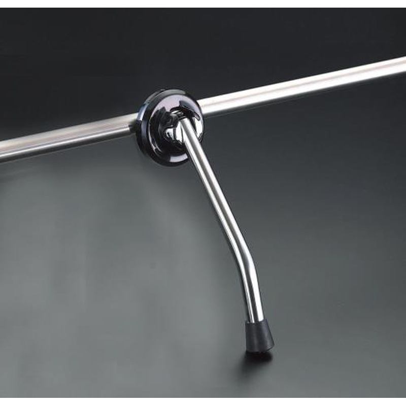 エスコ EA951FA-21 ドアストッパー(マグネット付/黒) 1個(ご注文単位1個)【直送品】