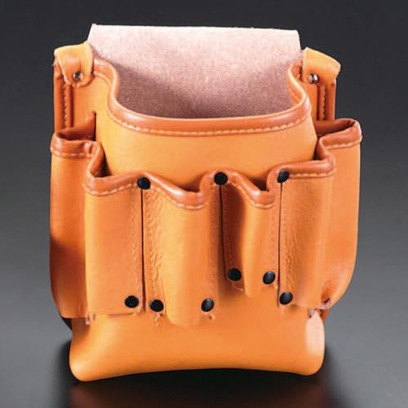 エスコ EA925CB-4 140x80x200mm腰袋 1個(ご注文単位1個)【直送品】