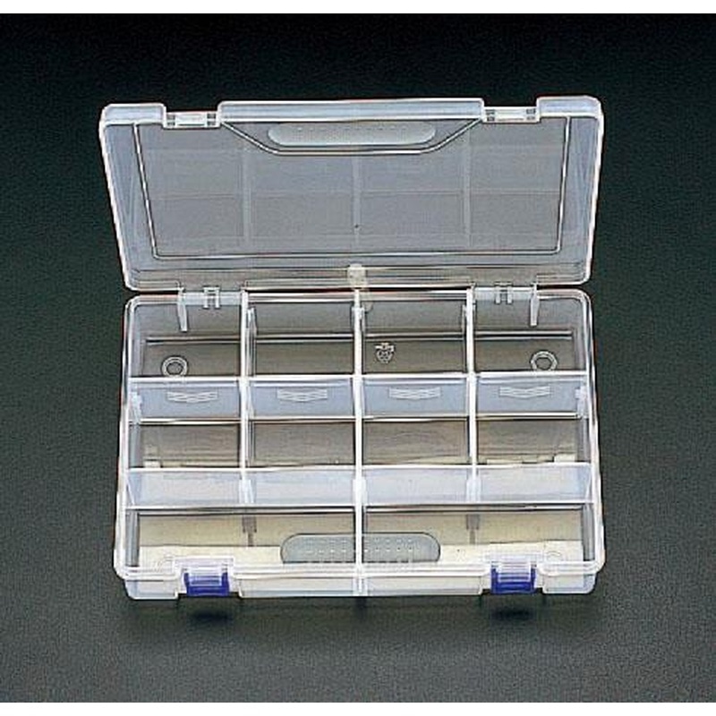 エスコ EA508MD-5 300x200x62mmパーツケース 1個(ご注文単位1個)【直送品】