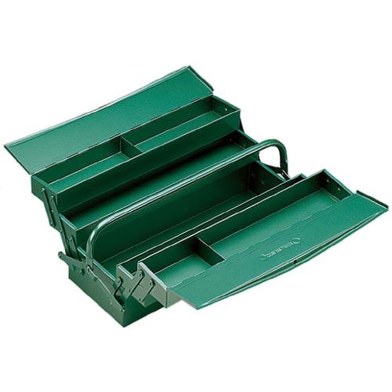 エスコ EA504ST-3 530x200x200mm工具箱(スチール製) 1個(ご注文単位1個)【直送品】