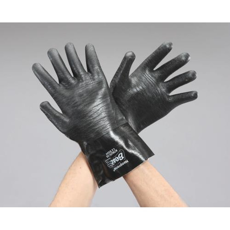 エスコ EA354BM[L/300mm]手袋(ネオプレンゴム・綿フランネル裏) 1個（ご注文単位1個）【直送品】