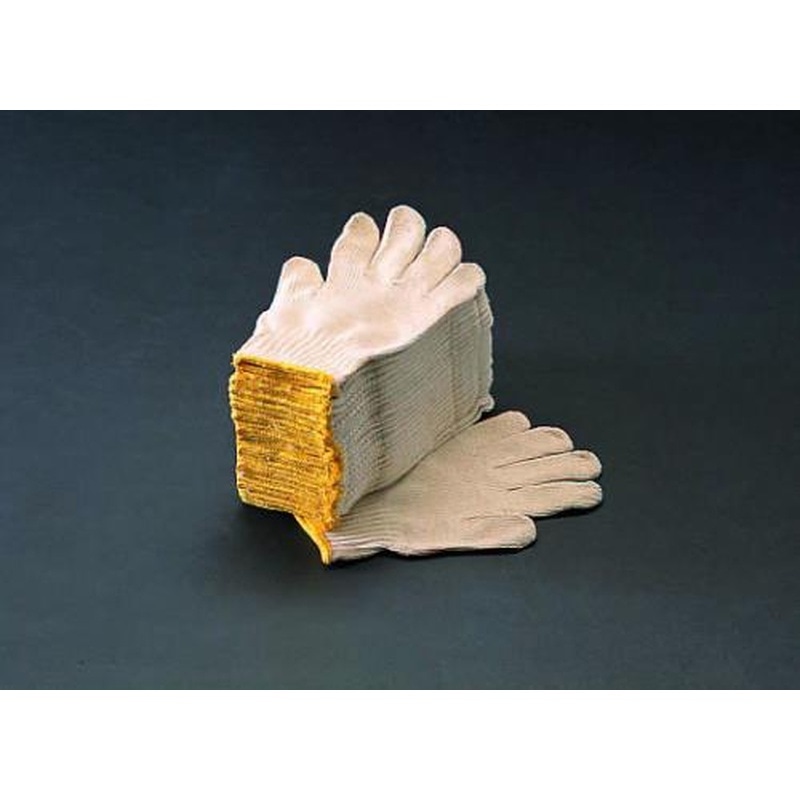 エスコ EA354A-327 軍手(厚手・純綿/12双) 1個（ご注文単位1個）【直送品】