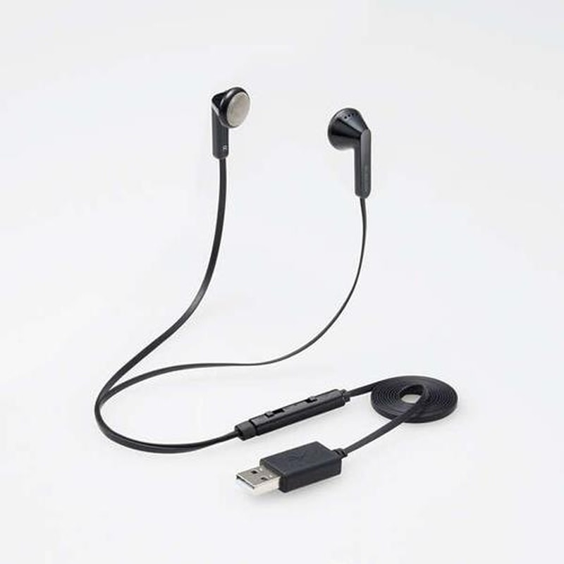 エスコ EA763BC-116 1.2m/USBヘッドセット(ミュートスイッチ付/両耳) 1個(ご注文単位1個)【直送品】