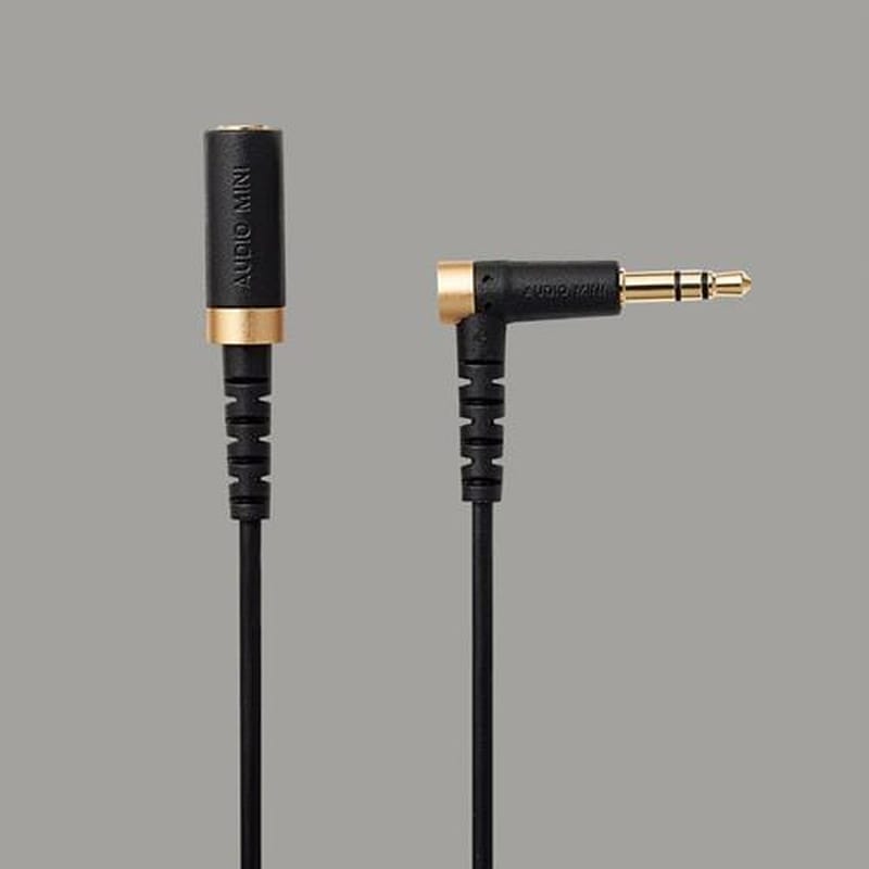 エスコ EA763BC-124 2mヘッドホン用延長コード(φ3.5ステレオミニプラグ用) 1個(ご注文単位1個)【直送品】