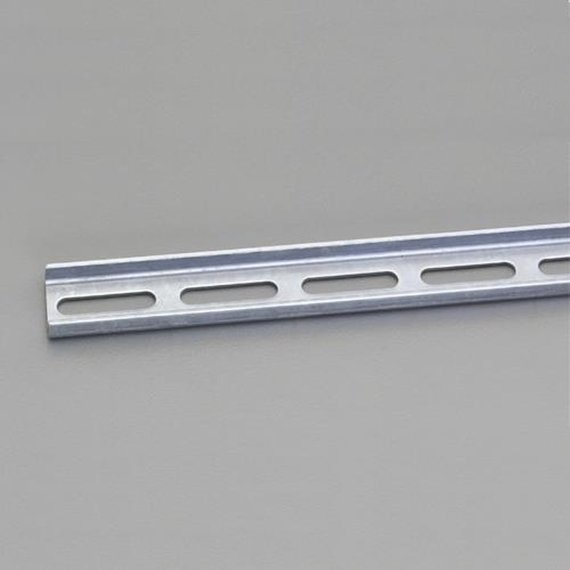 エスコ EA439AB-181 23.6x7x1800mmチャンネル(穴付/5本) 1個(ご注文単位1個)【直送品】