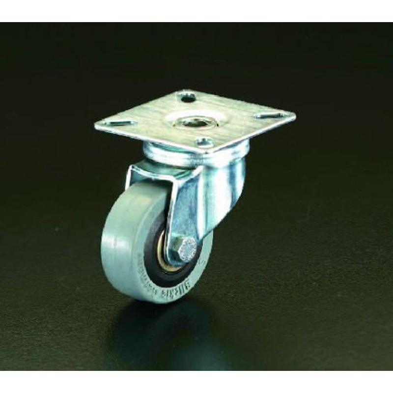 エスコ EA986GH-50 50mmキャスター(自在金具) 1個（ご注文単位1個）【直送品】