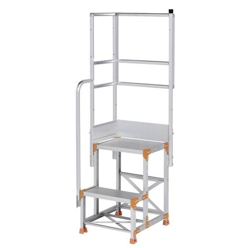 エスコ EA903BW-81 正面付片手すり(2段用/EA903BW-21用) 1個（ご注文単位1個）【直送品】