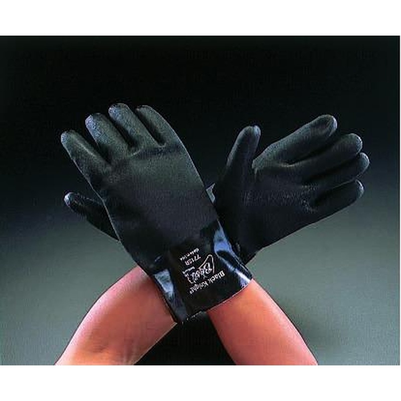 エスコ EA354BW-10[L/300mm]手袋・耐油・耐薬品(PVC) 1個（ご注文単位1個）【直送品】