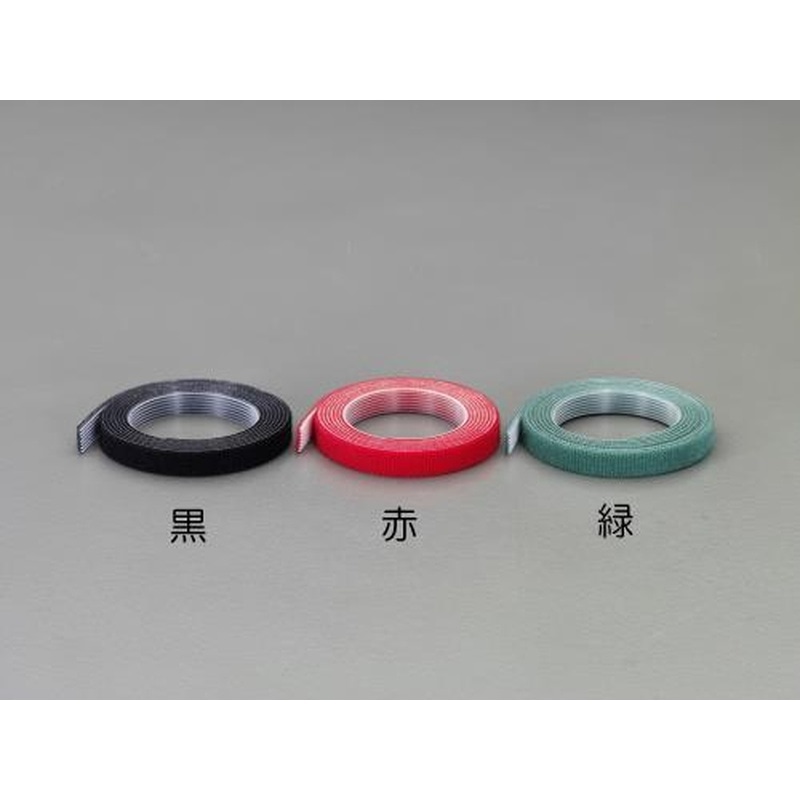 エスコ EA944MA-14 20mmx1.5m両面マジック結束バンド(黒) 1個（ご注文単位1個）【直送品】